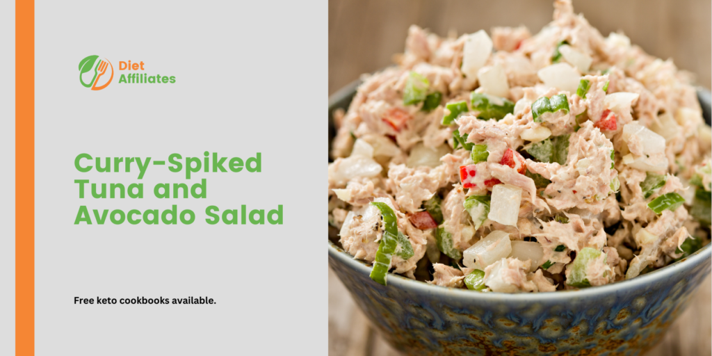 Easy Keto Recipe: Curry-Spiked Tuna and Avocado Salad